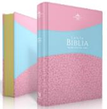 Biblia LG 12pt Rosa y Azul 60292