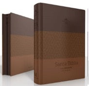 Biblia LG 15pt Marron 66355