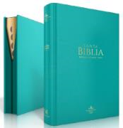 Biblia LG 12pt Turquesa Indice Cierre 60223