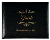 Guest Book Small Black