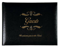 Guest Book Small Black